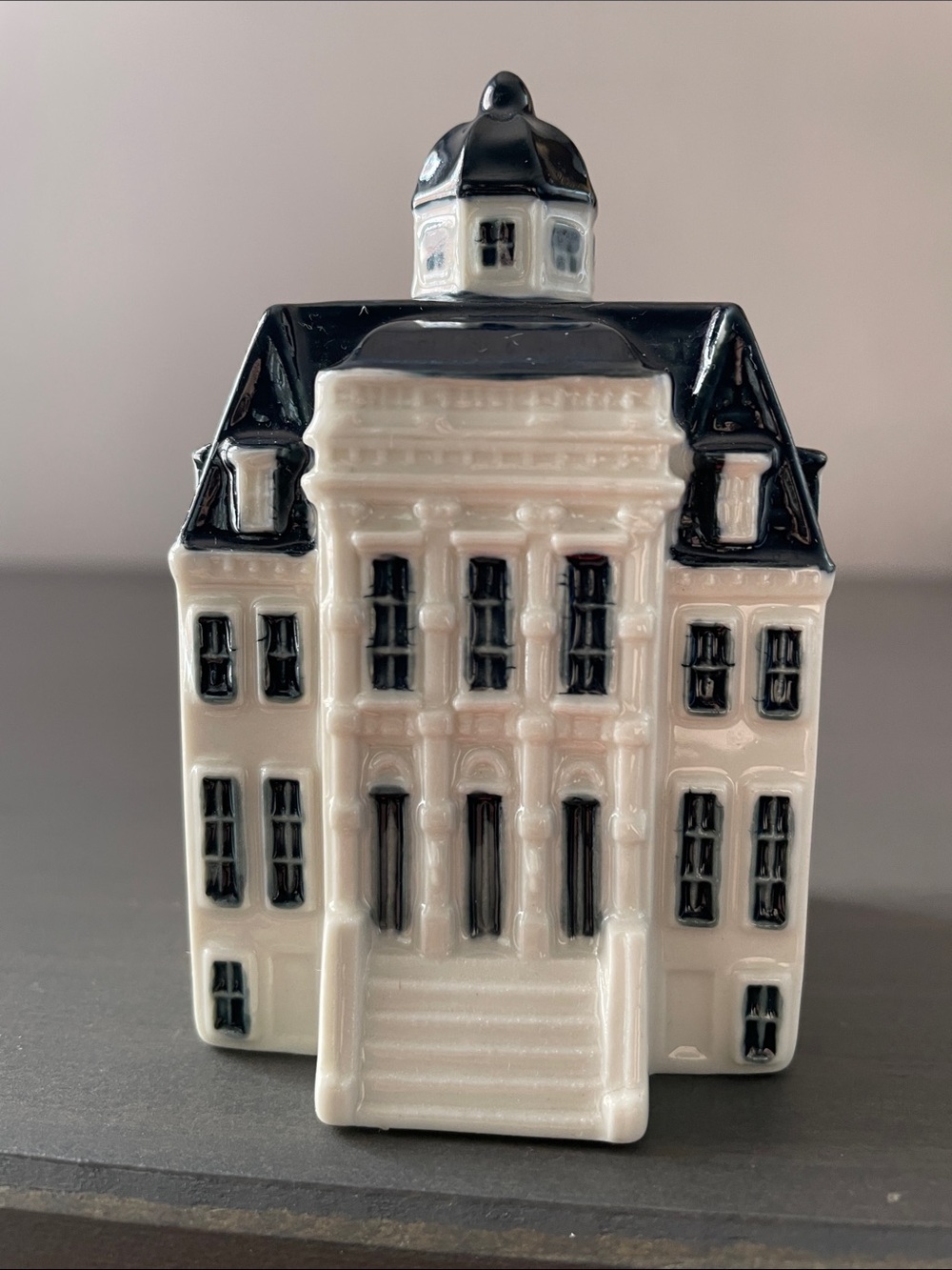 KLM Miniature Ceramic House #100 Empty
